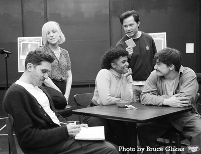 Adam Chanler-Berat, Lauren Marcus, Taylor Iman Jones, Jason Tam and Andy Mientus Photo