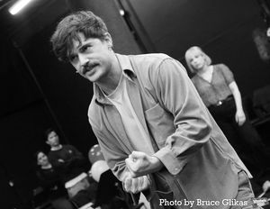 Andy Mientus and Lauren Marcus Photo