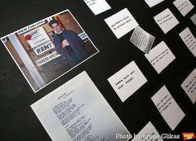 Jonathan Larson wall of words & inspiration Photo