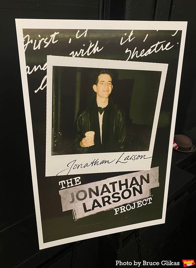 Signage for "The Jonathan Larson Project" Photo