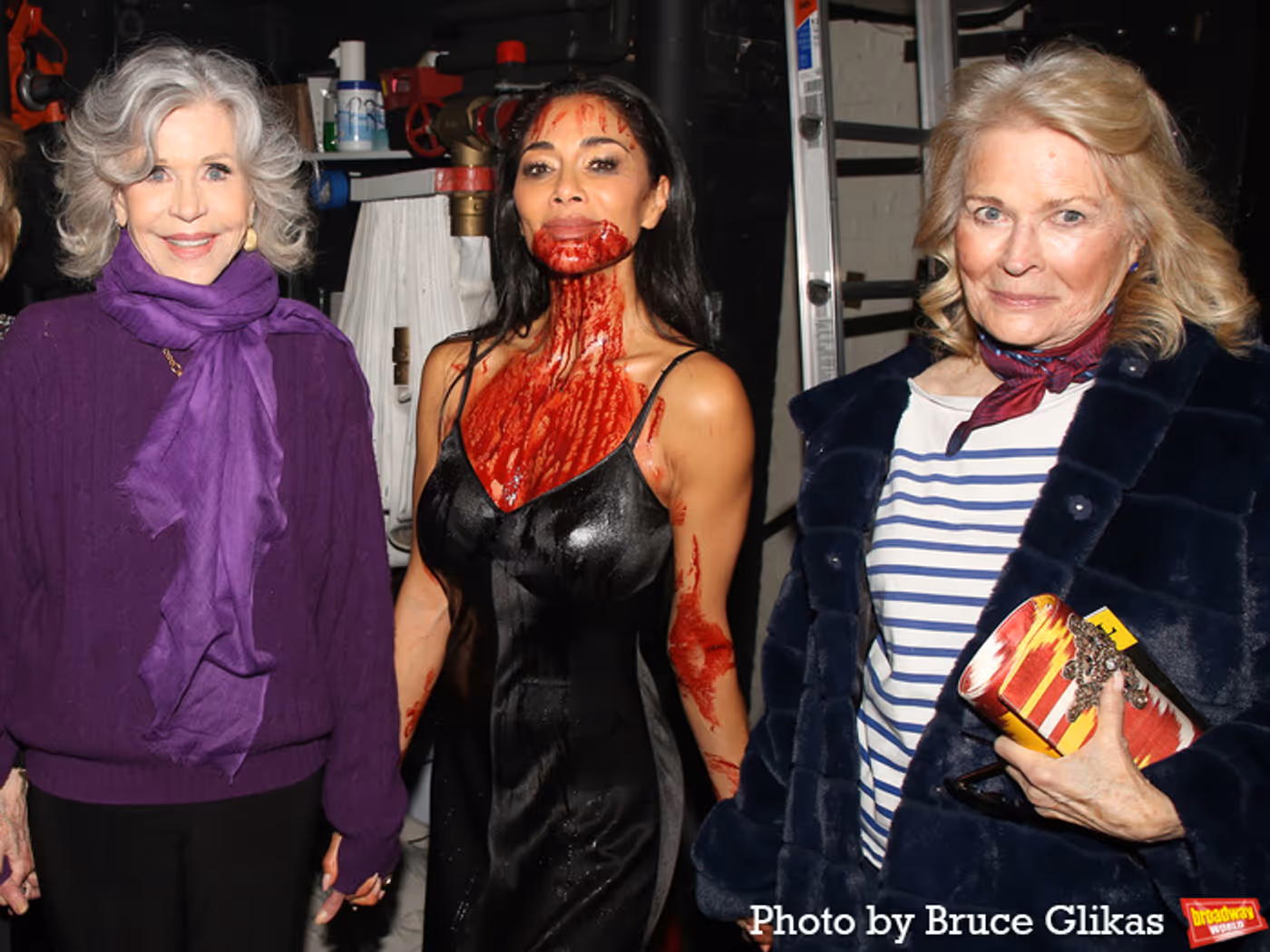 Photos: Jane Fonda and Candice Bergen Visit SUNSET BOULEVARD  Image