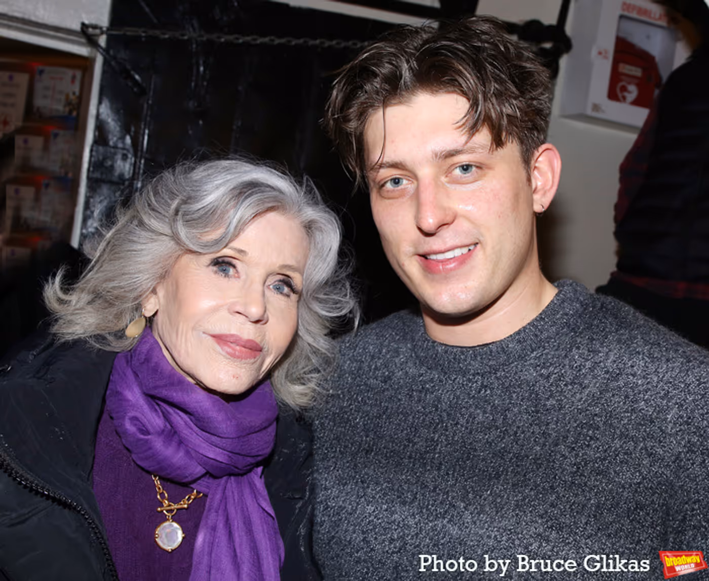 Photos: Jane Fonda and Candice Bergen Visit SUNSET BOULEVARD  Image