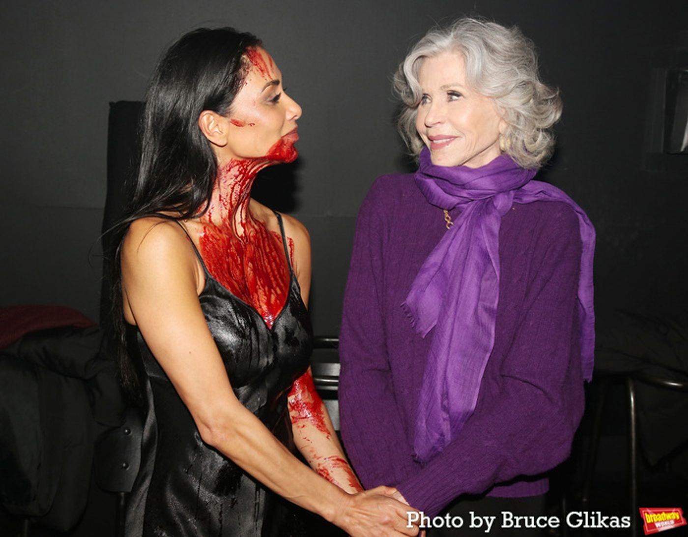 Photos: Jane Fonda and Candice Bergen Visit SUNSET BOULEVARD  Image