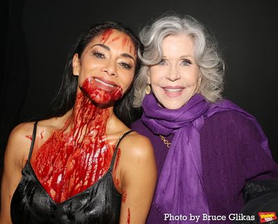 Nicole Scherzinger and Jane Fonda Photo