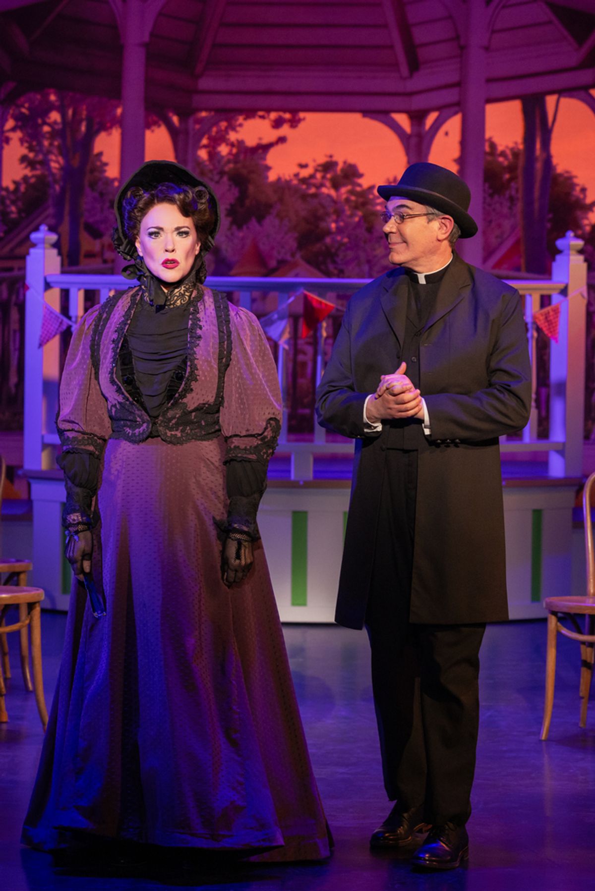 Emily Skinner and Kevin Del Aguila at 