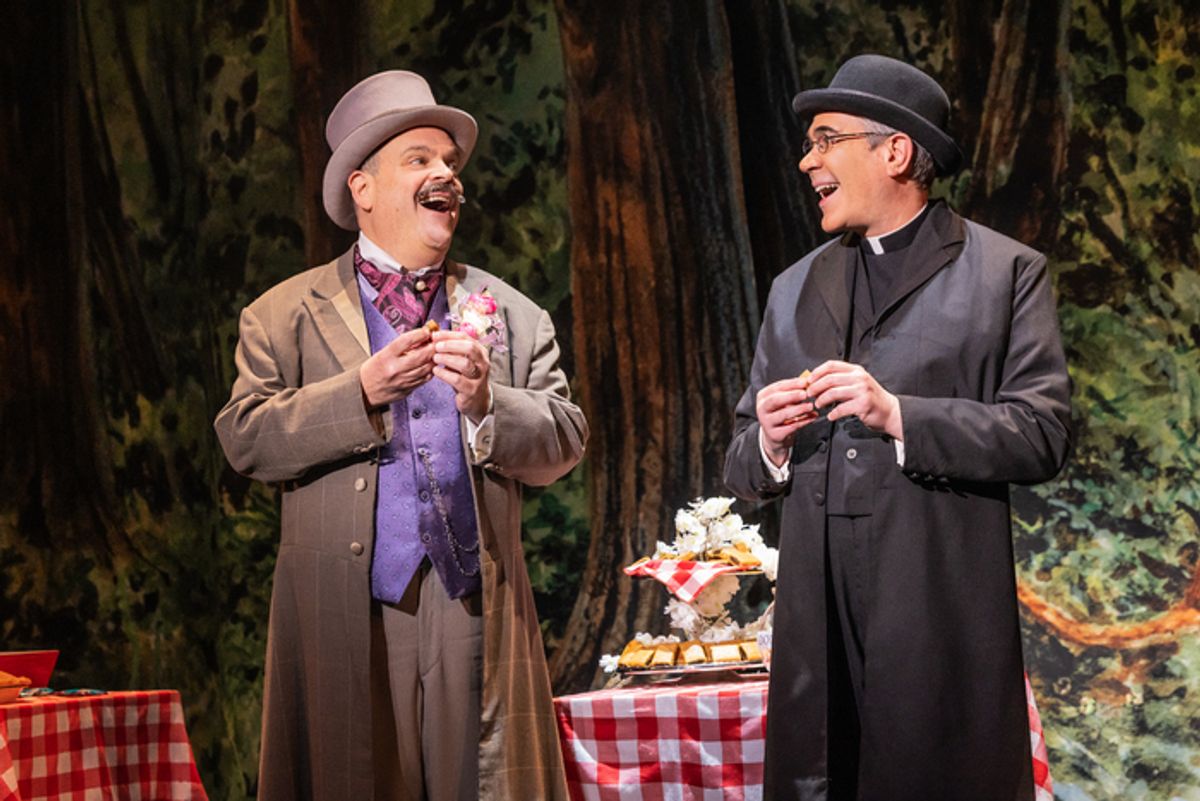 Brad Oscar and Kevin Del Aguila at 