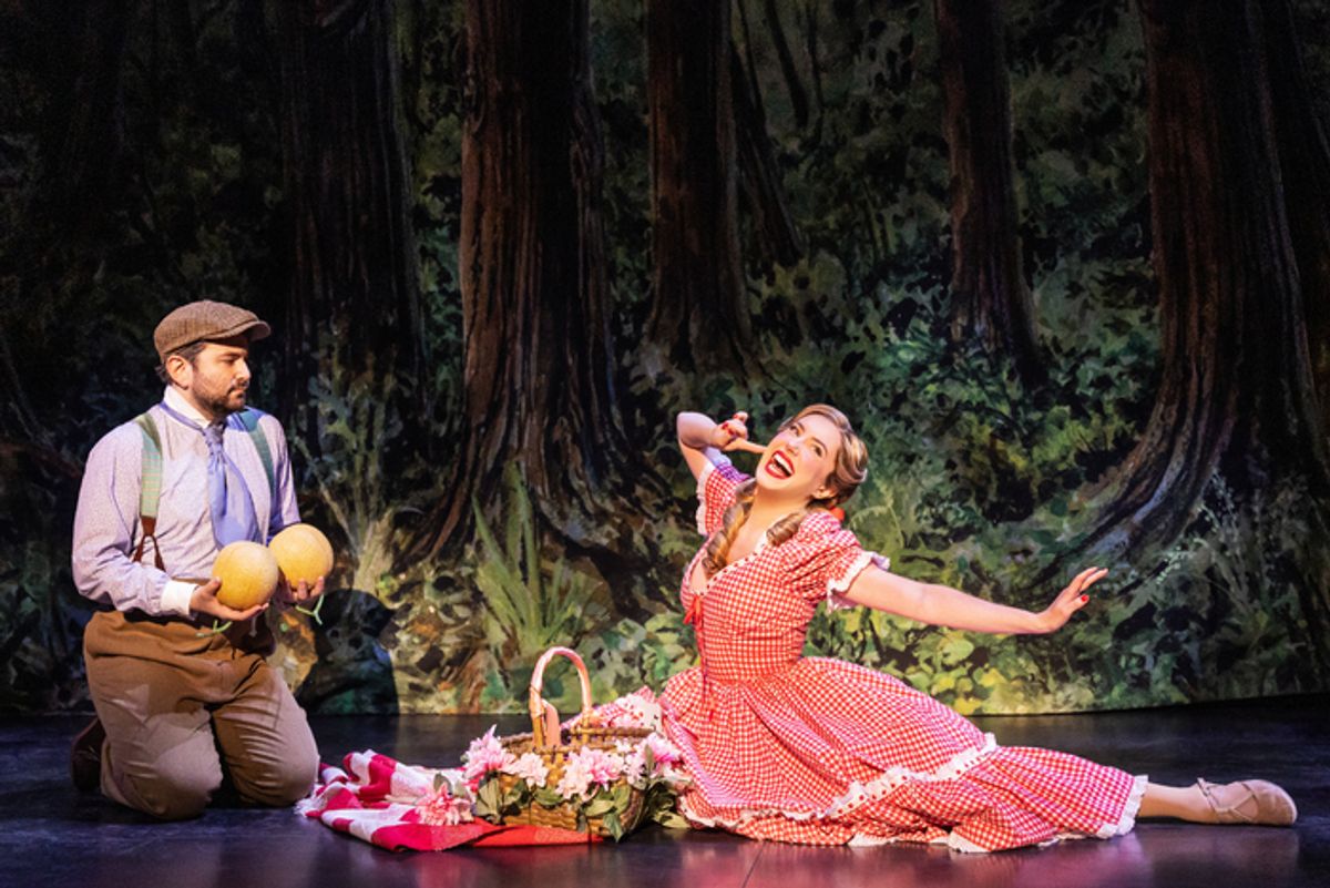 Alex Brightman and McKenzie Kurtz at 