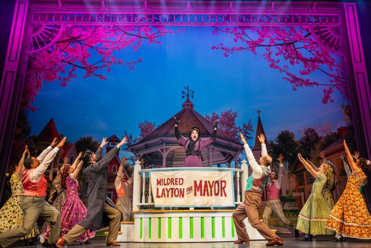 Emily Skinner and the Cast of Schmigadoon! at 