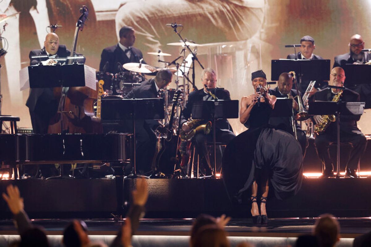 Cynthia Erivo and Herbie Hancock at 