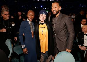 Cynthia Erivo, Billie Eilish and John Legend Photo