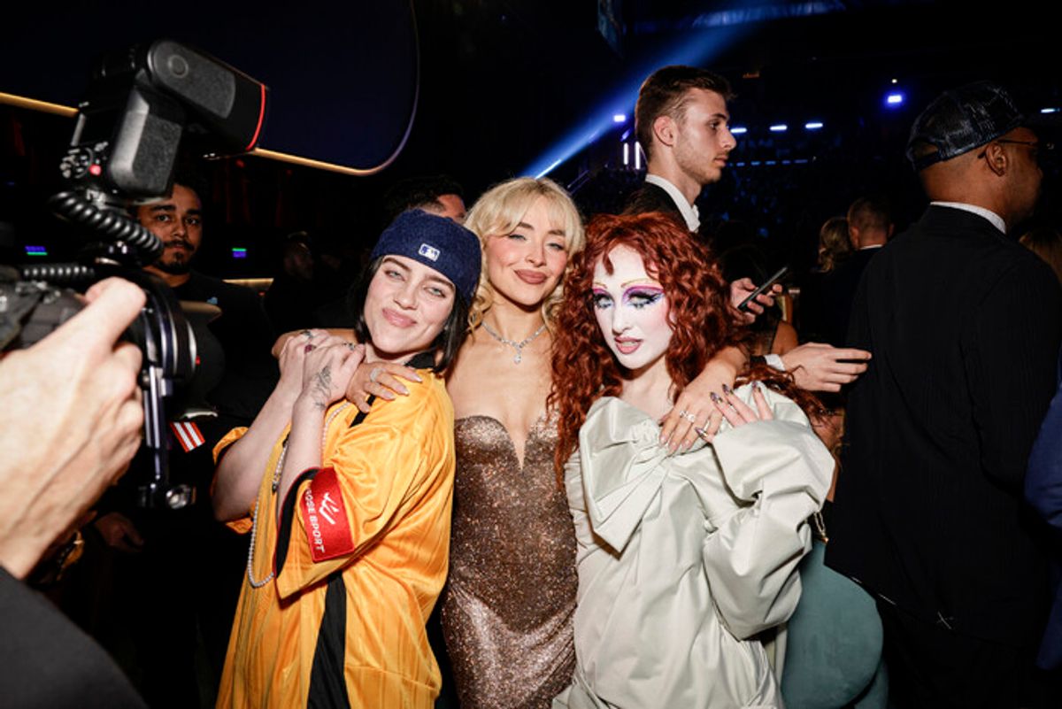Billie Eilish, Sabrina Carpenter and Chappell Roan  at 