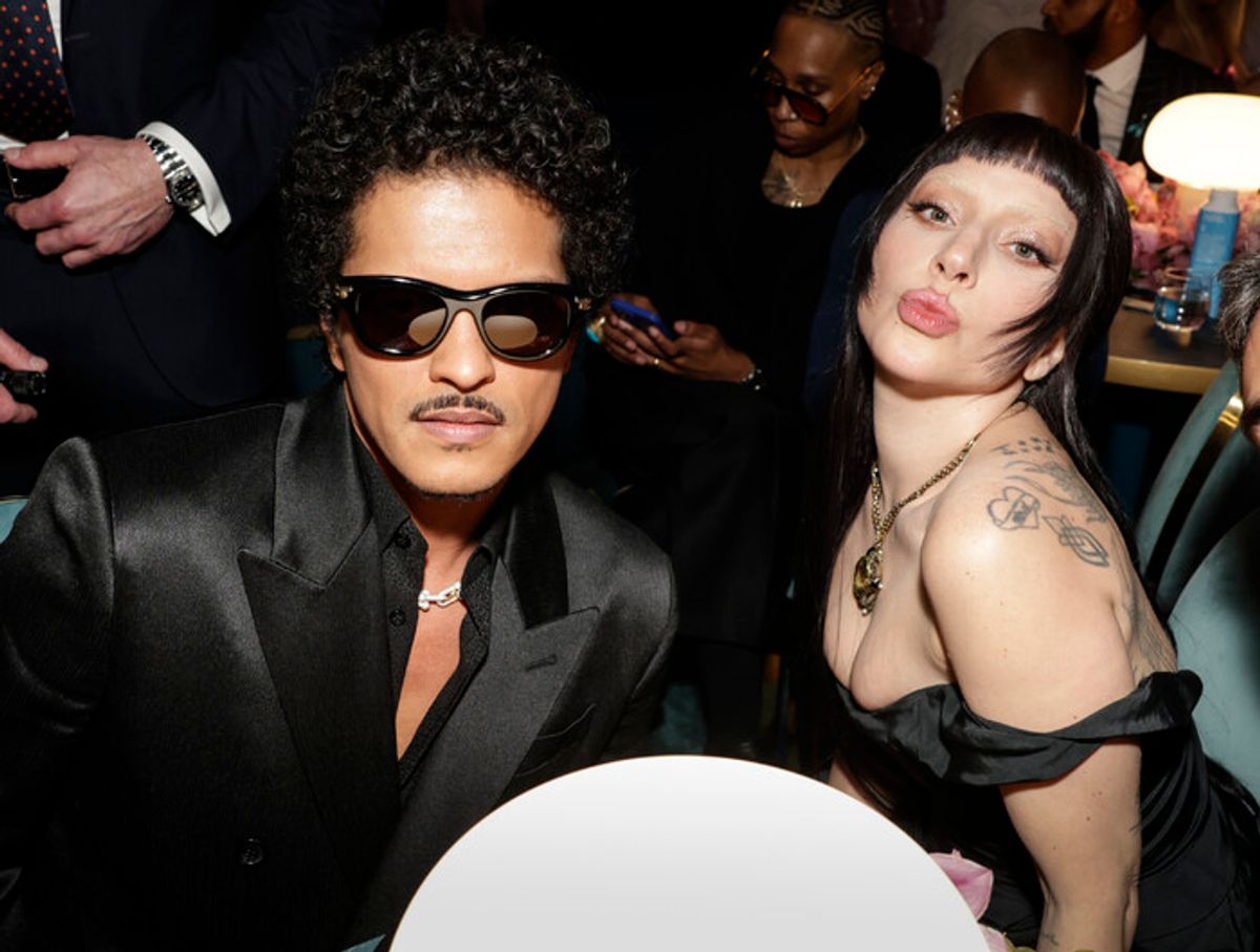 Bruno Mars and Lady Gaga  at 