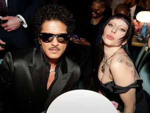 Bruno Mars and Lady Gaga @ BroadwayWorld Bruno Mars and Lady Gaga Photo