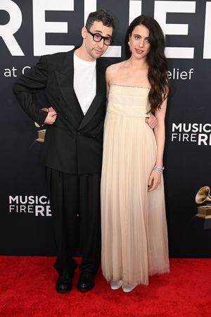 Jack Antonoff and Margaret Qualley @ BroadwayWorld Jack Antonoff and Margaret Qualley Photo