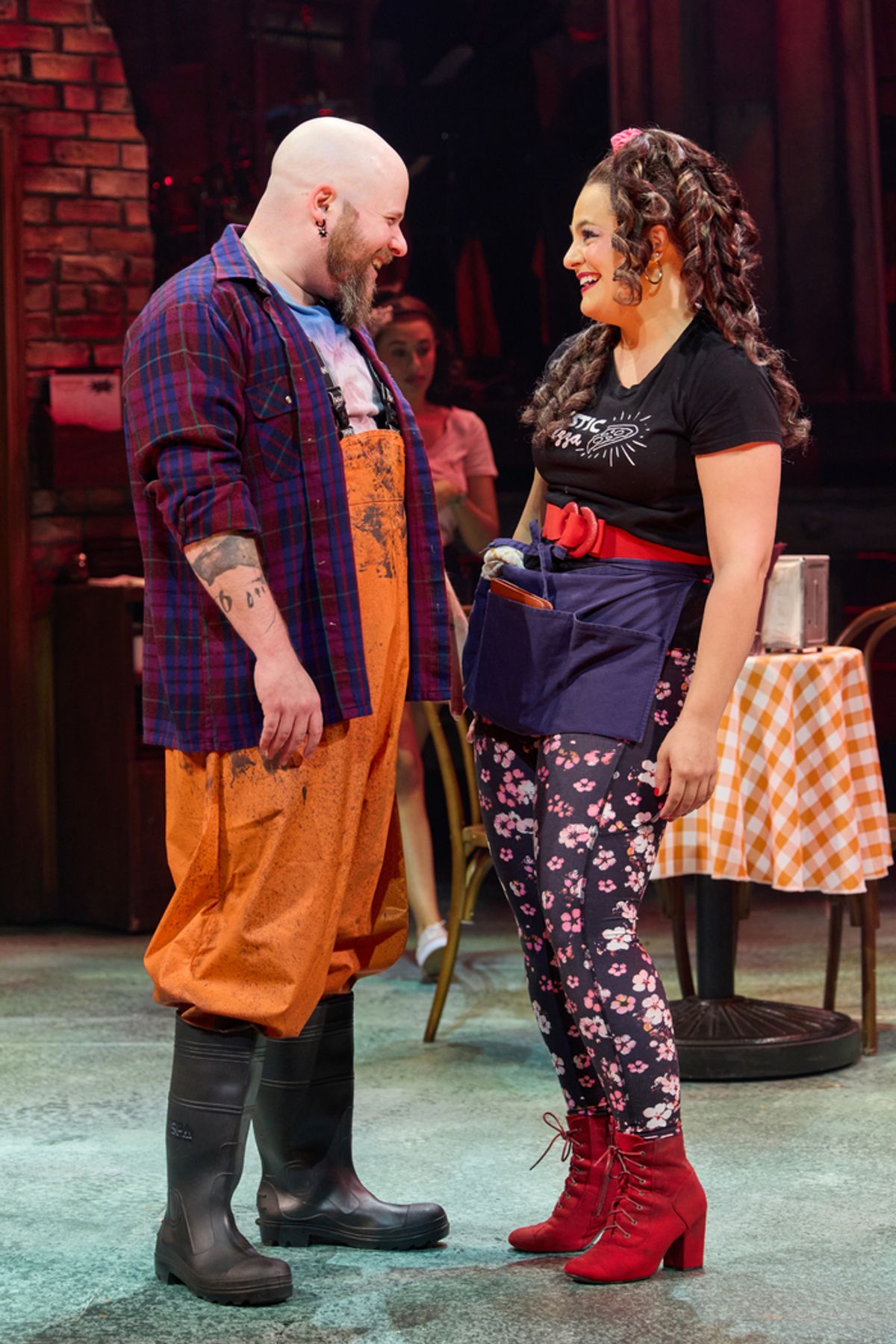 F. Michael Haynie and Deánna Giulietti  at 