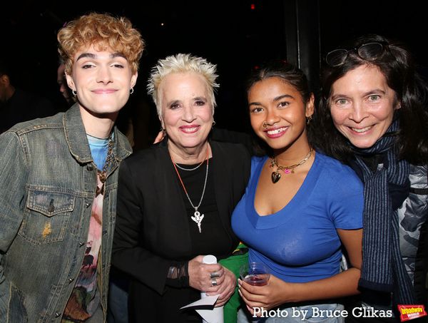Luke Ferrari, V (formerly Eve Ensler), Paravi Das and Diane Paulus Photo