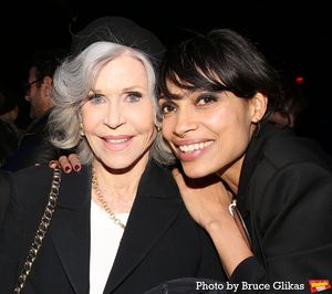 Jane Fonda and Rosario Dawson @ BroadwayWorld Jane Fonda and Rosario Dawson Photo