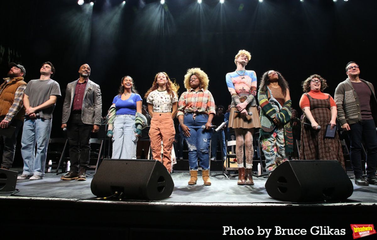 The Company of 'Dear Everything' including Latrice Pace, YDE, Paravi Das, Luke Ferrari, Michael Williams, Terrence Archie, Caesar Samayoa, Benny Elledge and Allison Guinn at 
