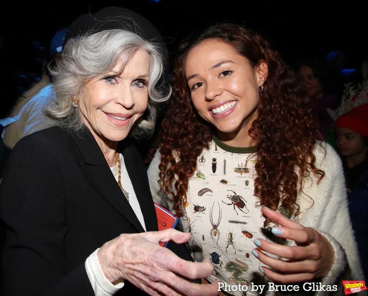 Jane Fonda and YDE at 