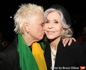 V (formerly Eve Ensler) and Jane Fonda @ BroadwayWorld V (formerly Eve Ensler) and Jane Fonda Photo