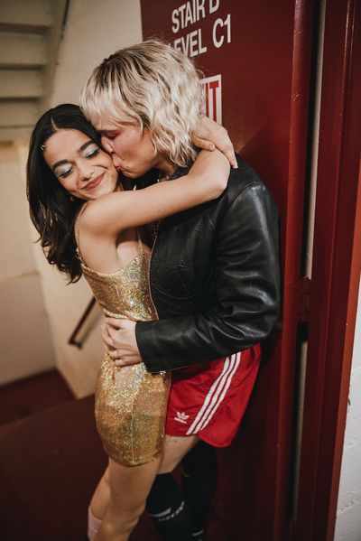 Rachel Zegler, Tommy Dorfman Photo