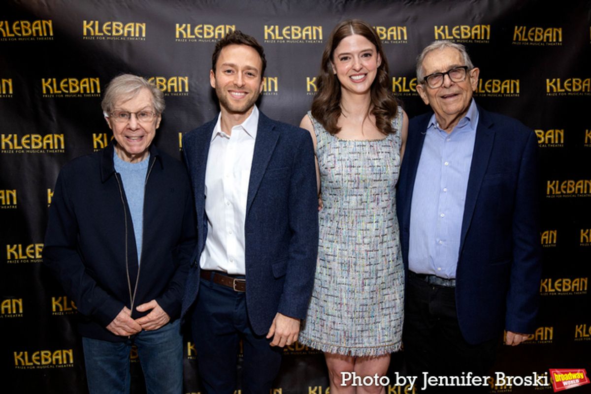 Maury Yeston, Benjamin Velez, Madeline Myers, Richard Maltby, Jr. at 