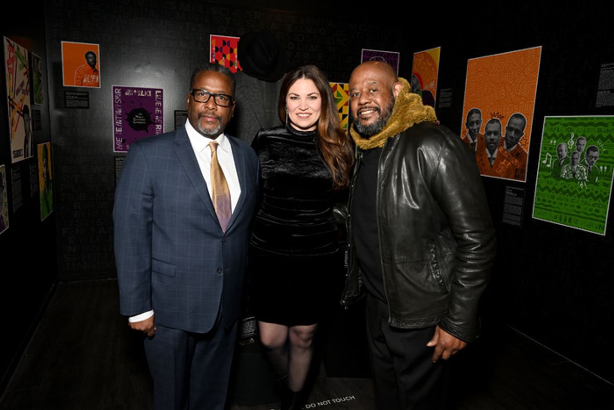 Wendell Pierce, Julie Boardman and Forest Whitaker  at 