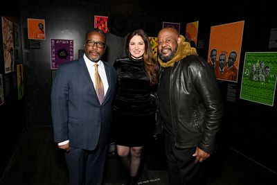 Wendell Pierce, Julie Boardman and Forest Whitaker  Photo