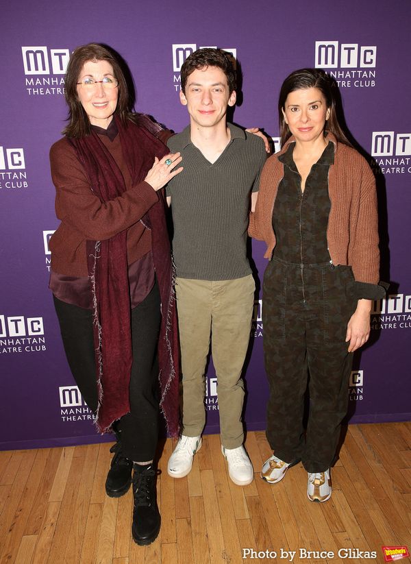 Joanna Gleason, Andrew Barth Feldman and Jeanine Serralles Photo