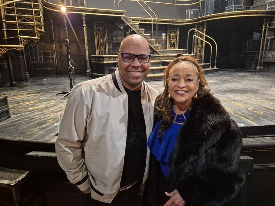 Photo: Debbie Allen Visits A WONDERFUL WORLD on Broadway Image