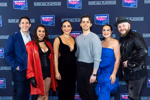 Ben Fankhauser, Alaina Anderson, Krystina Alabado, Vincent Michael, Deánna Giulietti, and F. Michael Haynie
@ BroadwayWorld Ben Fankhauser, Alaina Anderson, Krystina Alabado, Vincent Michael, Deánna Giulietti Photo