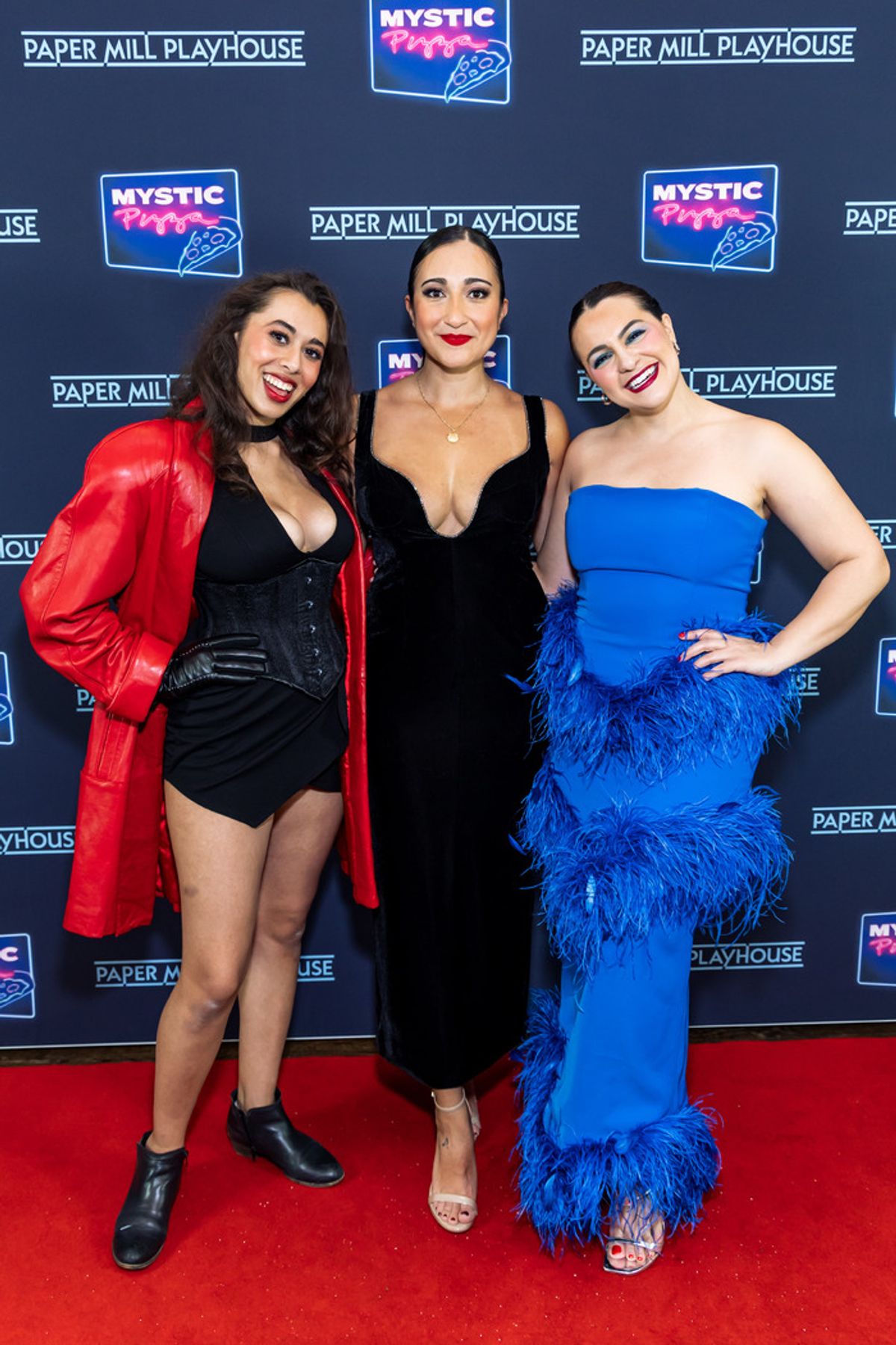 Alaina Anderson, Krystina Alabado and Deánna Giulietti  at 