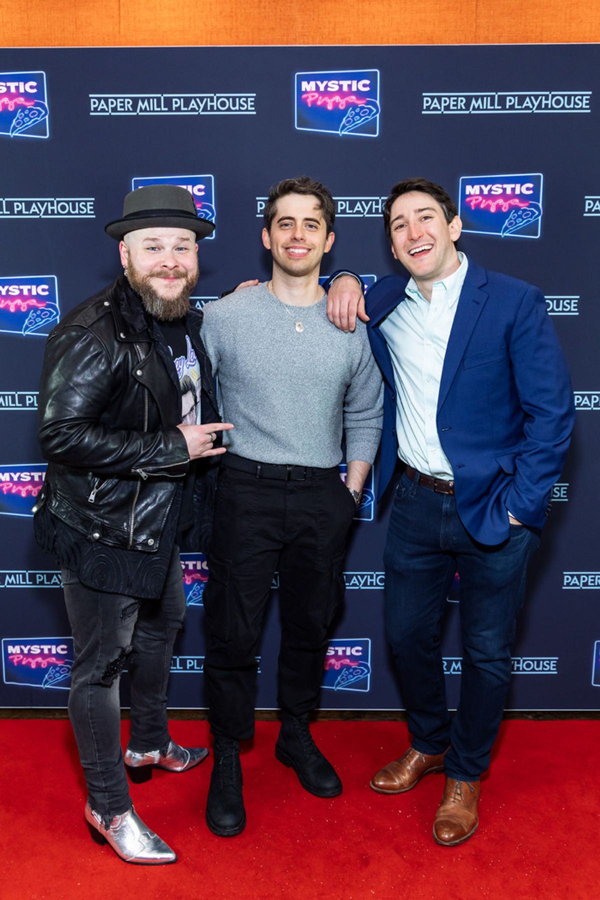 F. Michael Haynie, Vincent Michael and Ben Fankhauser  at 