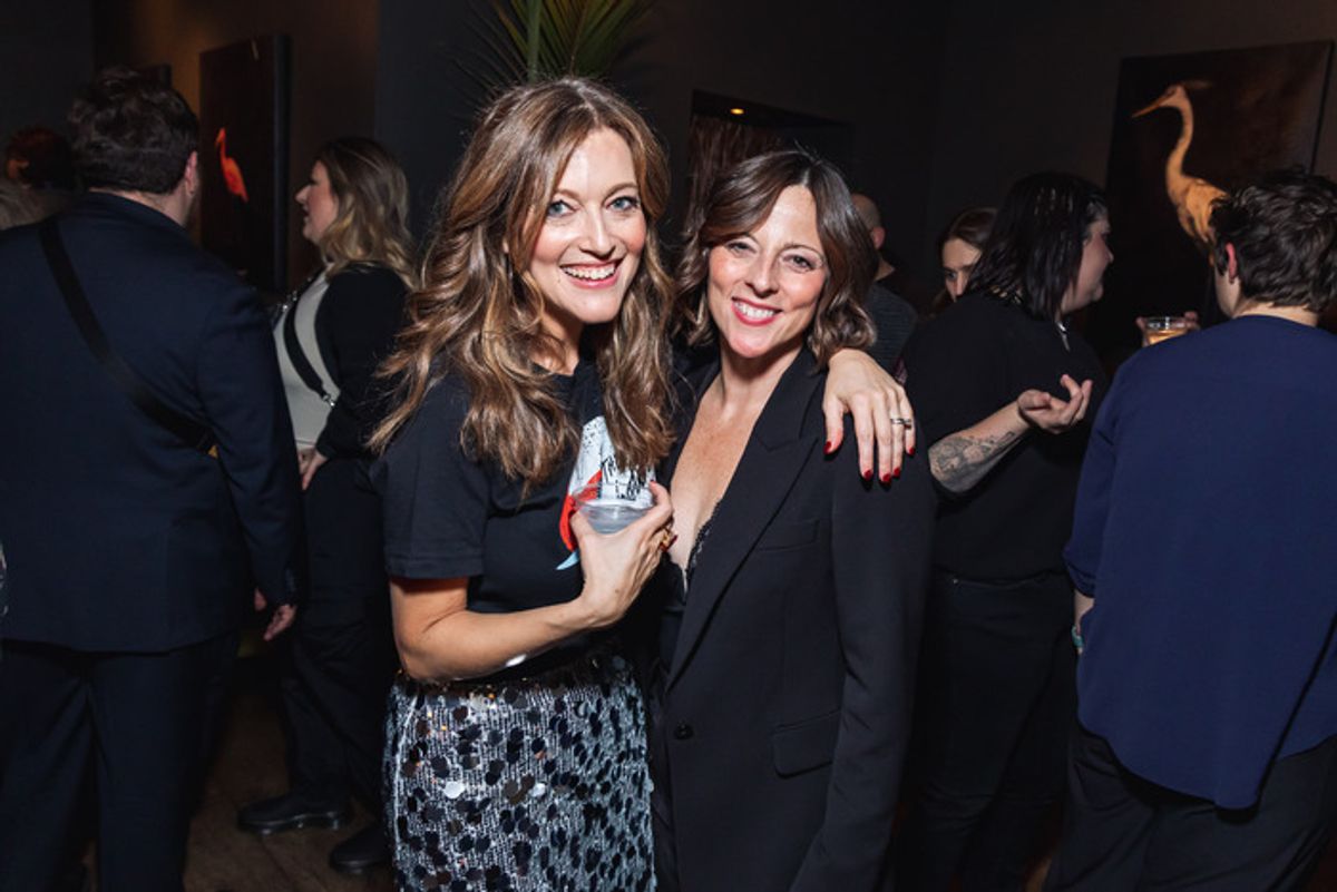 Sandy Rustin and Casey Hushion  at 