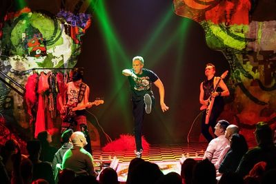 Max Wagner, Adam Pascal, Brad Babinski Photo