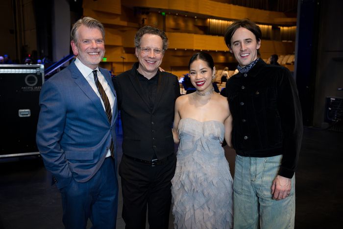 Photos: Eva Noblezada Welcomes Reeve Carney to the Pacific Jazz Orchestra Stage — photo 1 of 8