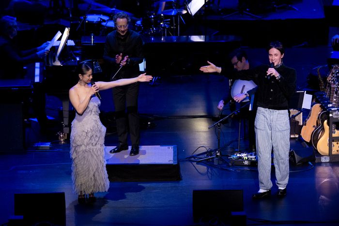 Photos: Eva Noblezada Welcomes Reeve Carney to the Pacific Jazz Orchestra Stage — photo 6 of 8