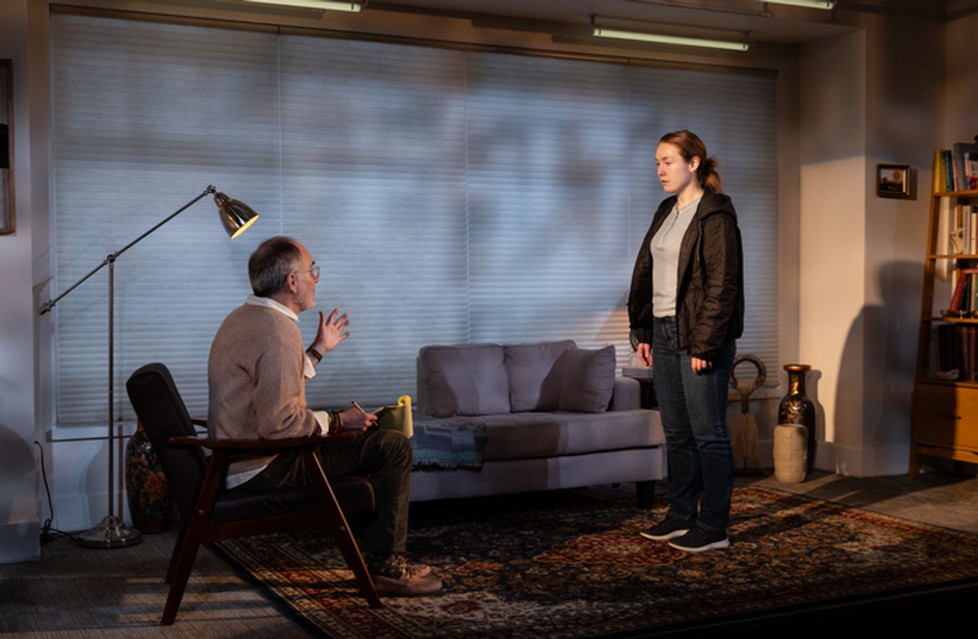 Photos: JOB Starring Eric Hissom?as Loyd & Jordan Slattery at Signature Theatre  Image