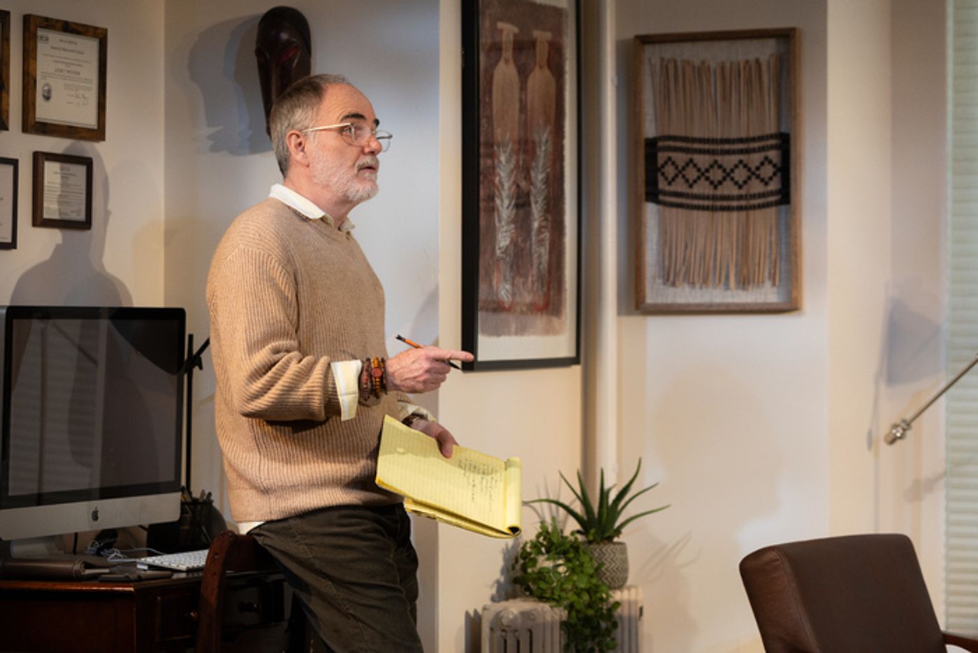 Photos: JOB Starring Eric Hissom?as Loyd & Jordan Slattery at Signature Theatre  Image