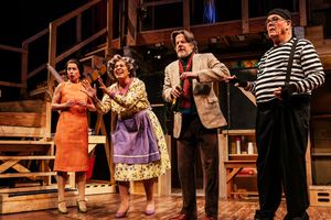 Audrey Francis, Ora Jones, Rich Holmes and Francis Guinan Photo