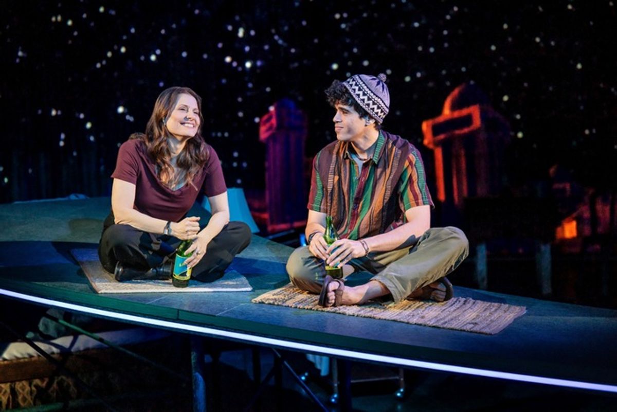 Mia Barron and Abubakr Ali  at 