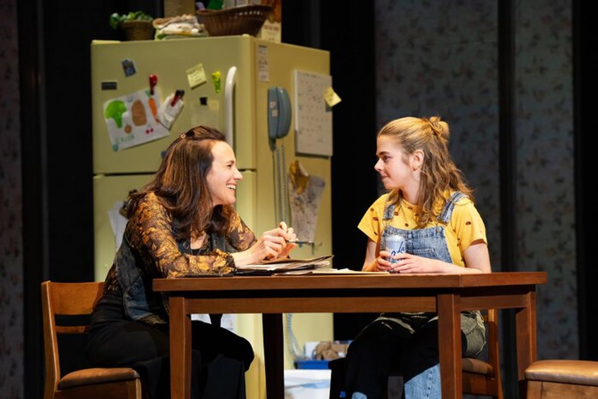 Stephanie Janssen and Matilda Lawler at 