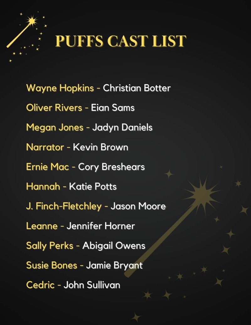 Review: PUFFS at The Pocket Community Theatre Review: PUFFS at The Pocket Community Theatre Image