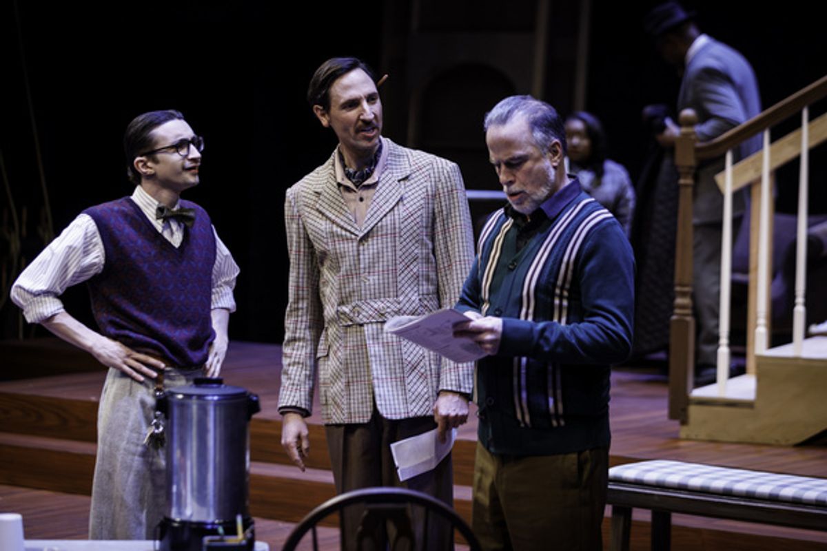 Anthony Marino, Joseph McGranaghan, and Daniel Krell in TROUBLE IN MIND at Pittsburgh Public Theater. Photo by Maranie R. Staab. at 