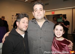 Christopher Fitzgerald, Greg Hildreth and Pearl Scarlett Gold Photo