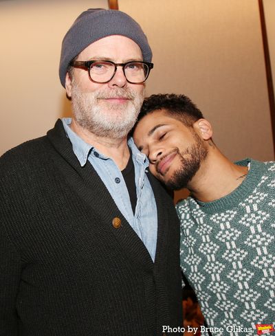 Rainn Wilson and Jordan Fisher  Photo