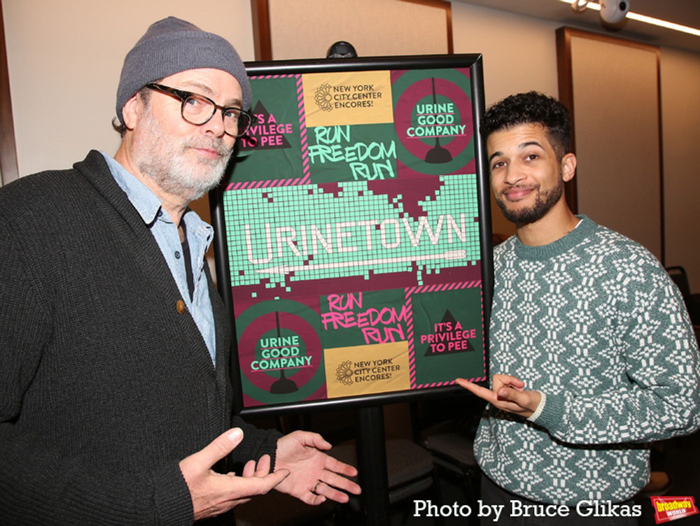 Photos: Inside Rehearsals for URINETOWN at Encores! Photos: Inside Rehearsals for URINETOWN at Encores! Image