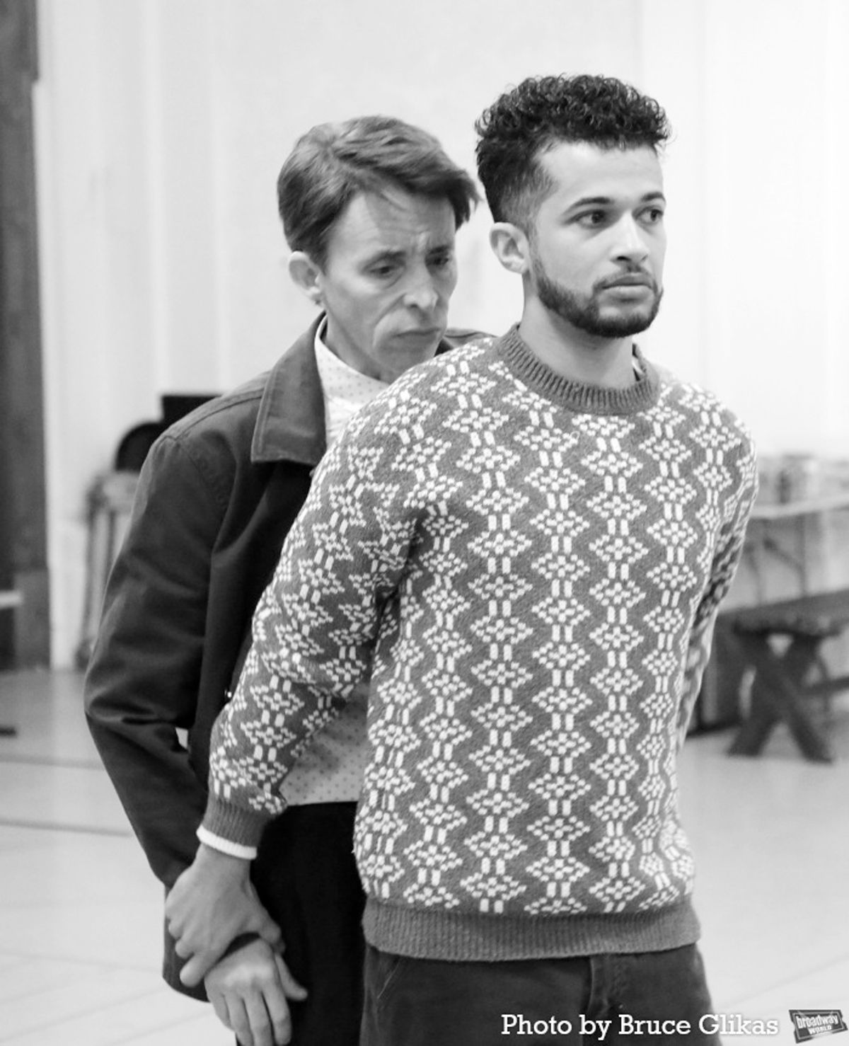 Kevin Cahoon and Jordan Fisher at 