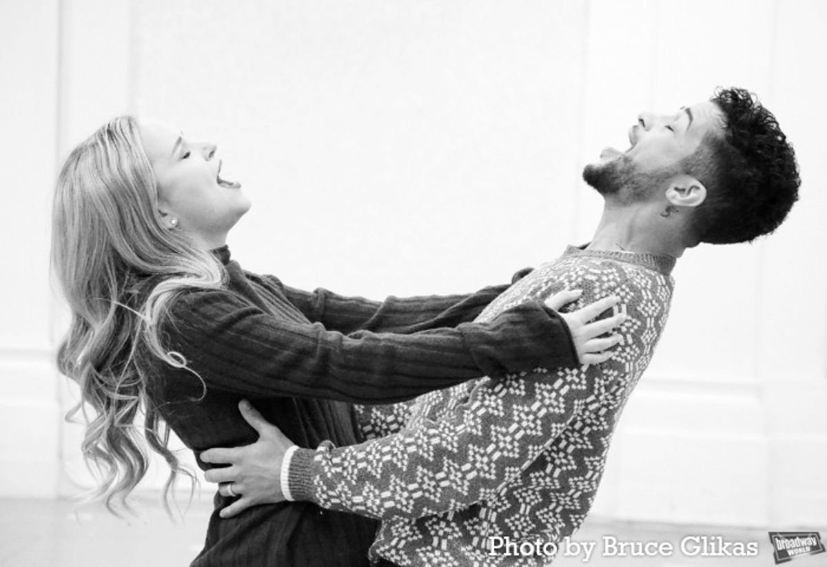Stephanie Styles and Jordan Fisher  at 