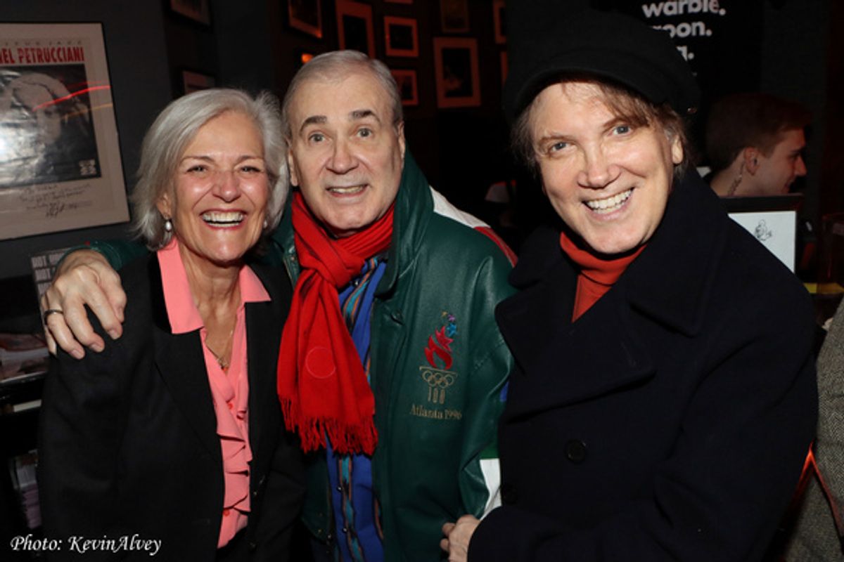Karen Mason, Lee Roy Reams, Charles Busch at 
